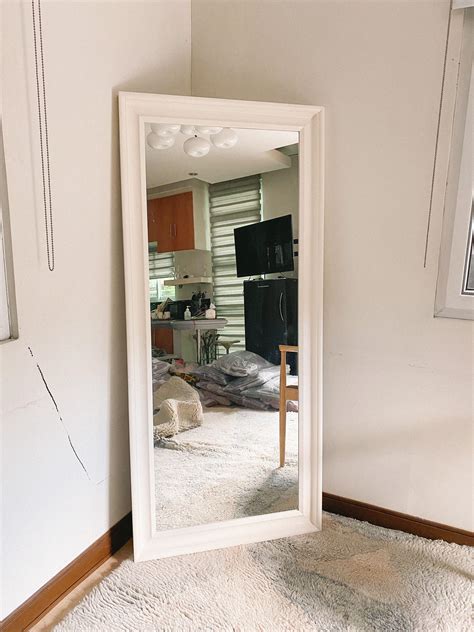 White mirrors. . Ikea full length mirror
